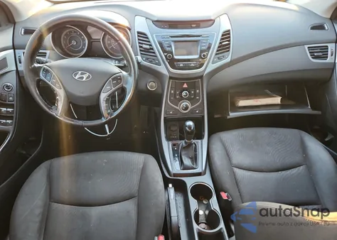 2016 Hyundai Elantra Se from USA, damaged, VIN KMHDH4AE3GU641055